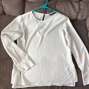 Zara Basic White Blouse
